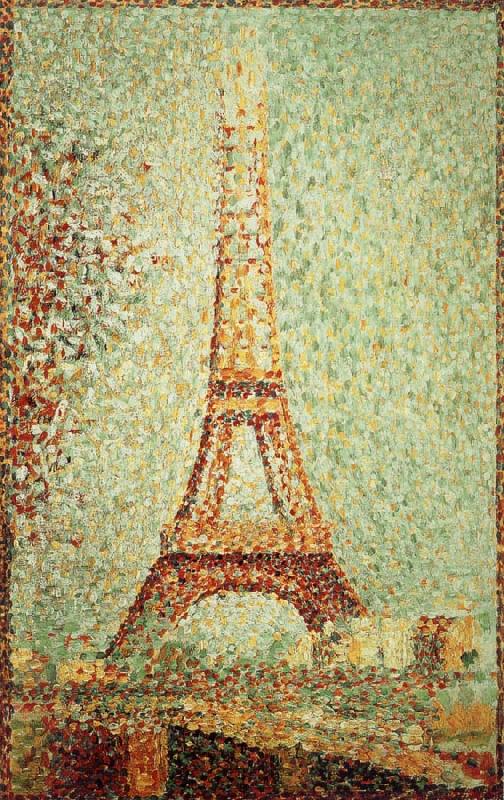 Georges Seurat Iron tower oil painting picture